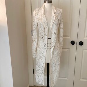 Gorgeous lace coat by Christian Lacroix very rare